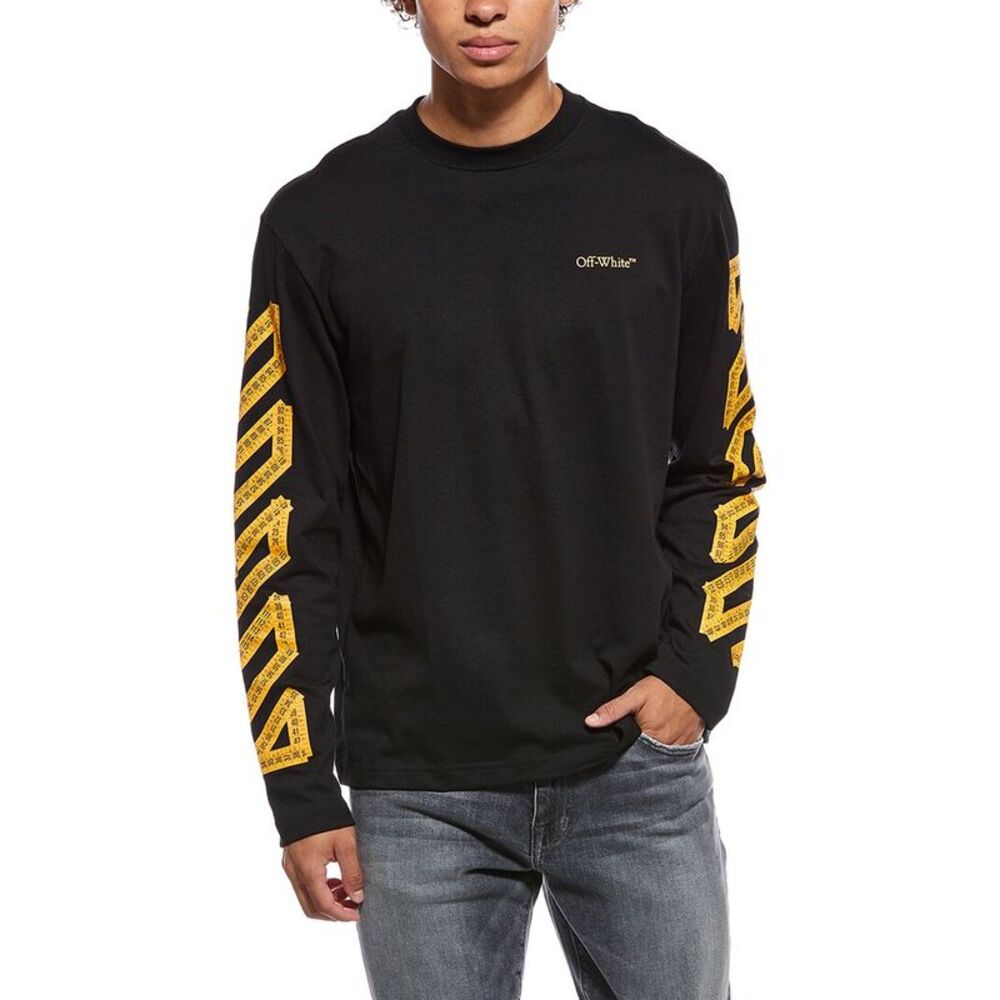 Off-White™ Mens  Graphic Sweatshirt, Black